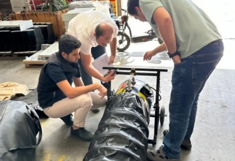 Volkan İtfaiye Exproof Duman Tahliye Fan Testi