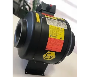 Radial Plastik Gövdeli Kimyasal Ortamlarda Kullanılan Fanlar