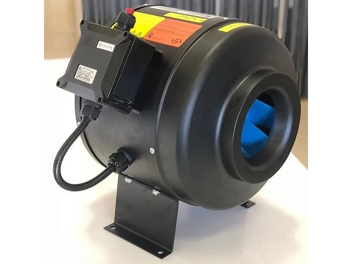 Radial Plastik Gövdeli Kimyasal Ortamlarda Kullanılan Fanlar