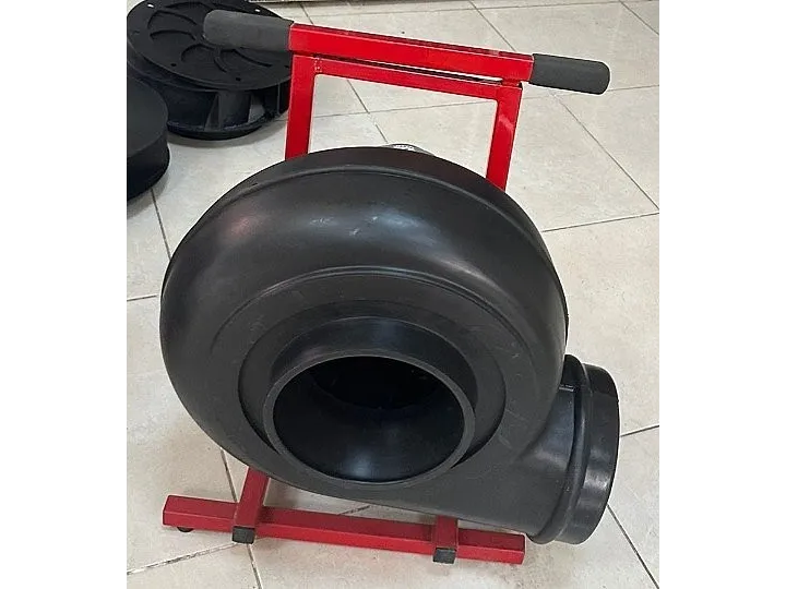 Radial Plastik Gövdeli Kimyasal Ortamlarda Kullanılan Fanlar