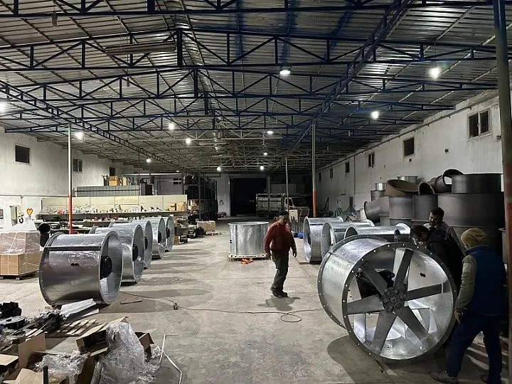 Tersane Makina Odası Fanları