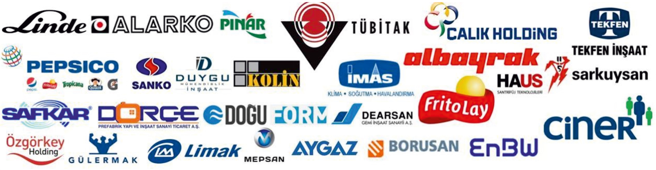 Türkiye'nin en büyükleriyle çalışıyoruz